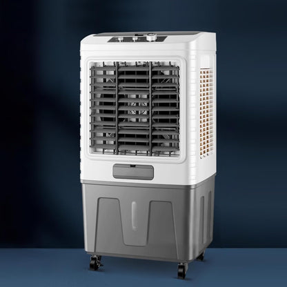GENERIC Glacière Portable Pour Climatiseur Avec Réservoir D'eau De 50 L, Ventilateur à 3 Vitesses, Oscillation à 120°, 4 Blocs De Glace Inclus