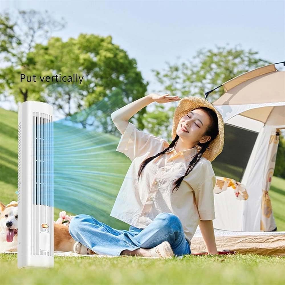  Coldeez Cooling Ace 5.0,Coldeez Cooling Ace Air Conditioner,Portable Air Conditioner,Cooling Ace With 3 Speeds, For Bedroom Office Bathroom (White)