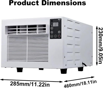 GENERIC Climatiseur Portable Avec Déshumidificateur, Refroidissement Silencieux Pour Chambre à Coucher, Bureau Et VR