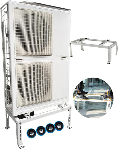  Support De Sol Robuste Pour Mini Climatiseur Sans Conduits – Support AC Capacité De Charge De 204 Kg Facile à Utiliser Idéal Pour Les Solutions De Refroidissement Et Les Besoins De CVC
