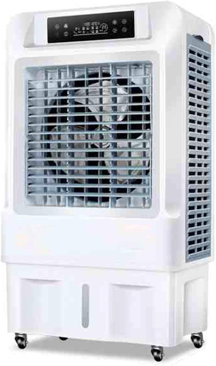  Refroidisseur D'air Par Évaporation Avec 3 Vitesses Et Minuterie De 9 Heures, Climatiseur Portable Pour Chambre, Bureau, Terrasse, Garage