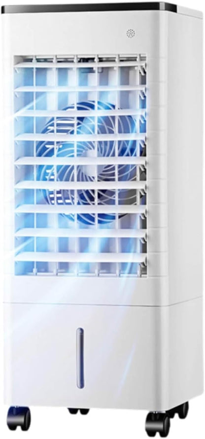 GENERIC Climatiseurs Portables Avec Télécommande, Minuterie De 15 Heures Pour Arrêt Automatique Intelligent, 3 Vitesses, Réservoir De 9L Pour 20 Heures De Refroidissement