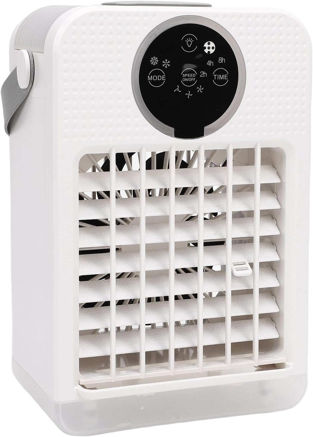  Cocoarm Climatiseur Portable 4 En 1, Refroidisseur Par évaporation De 700 Ml Avec 3 Vitesses, Humidificateur, Fonction D'éclairage Pour Un Usage Personnel Au Bureau Et à Domicile