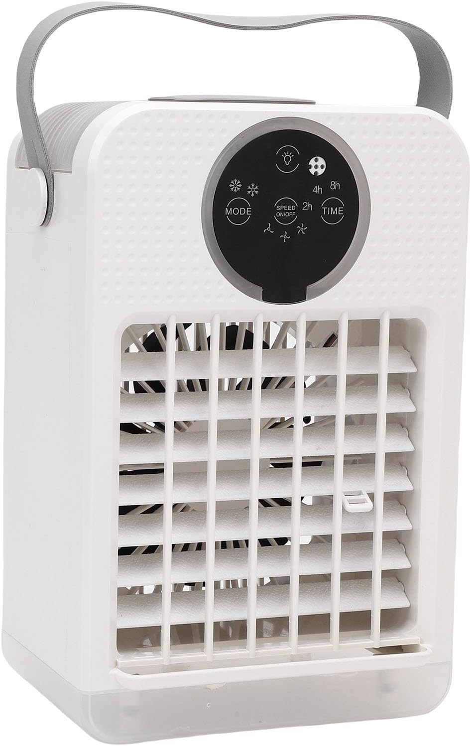  Cocoarm Climatiseur Portable 4 En 1, Refroidisseur Par évaporation De 700 Ml Avec 3 Vitesses, Humidificateur, Fonction D'éclairage Pour Un Usage Personnel Au Bureau Et à Domicile