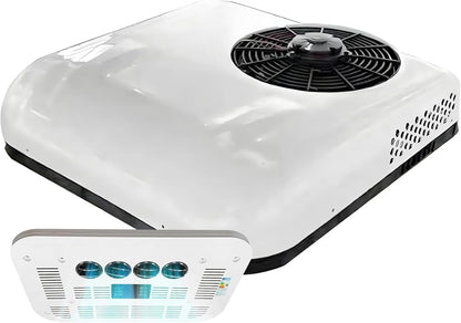  Climatiseur Pour Camping-Car, Unité De Climatisation électrique De Toit, Refroidissement Léger Et Portable Pour Camping-Cars Et Fourgonnettes