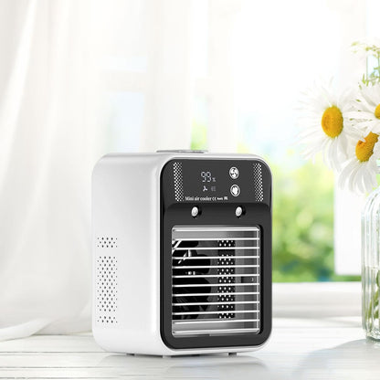  MagiDeal Climatiseur Portable Pour Chambre à Coucher, Refroidisseur D'air Pour Pièce, Silencieux, Ventilateur De Refroidissement De Bureau