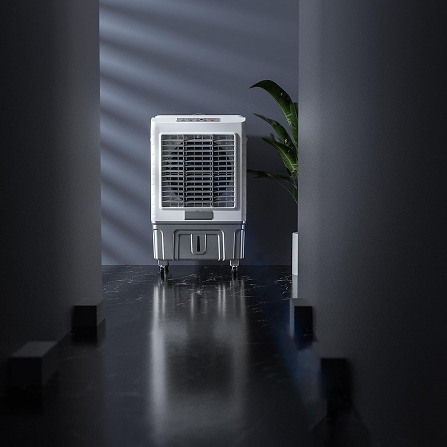  Grand Ventilateur à Air Conditioner, Climatiseur Avec 3 Vitesses De Ventilation, Climatiseur Sans Unité ExtéRieure Et éConome En éNergie, Climatiseur Pour Usage Domestique Ou Commercial
