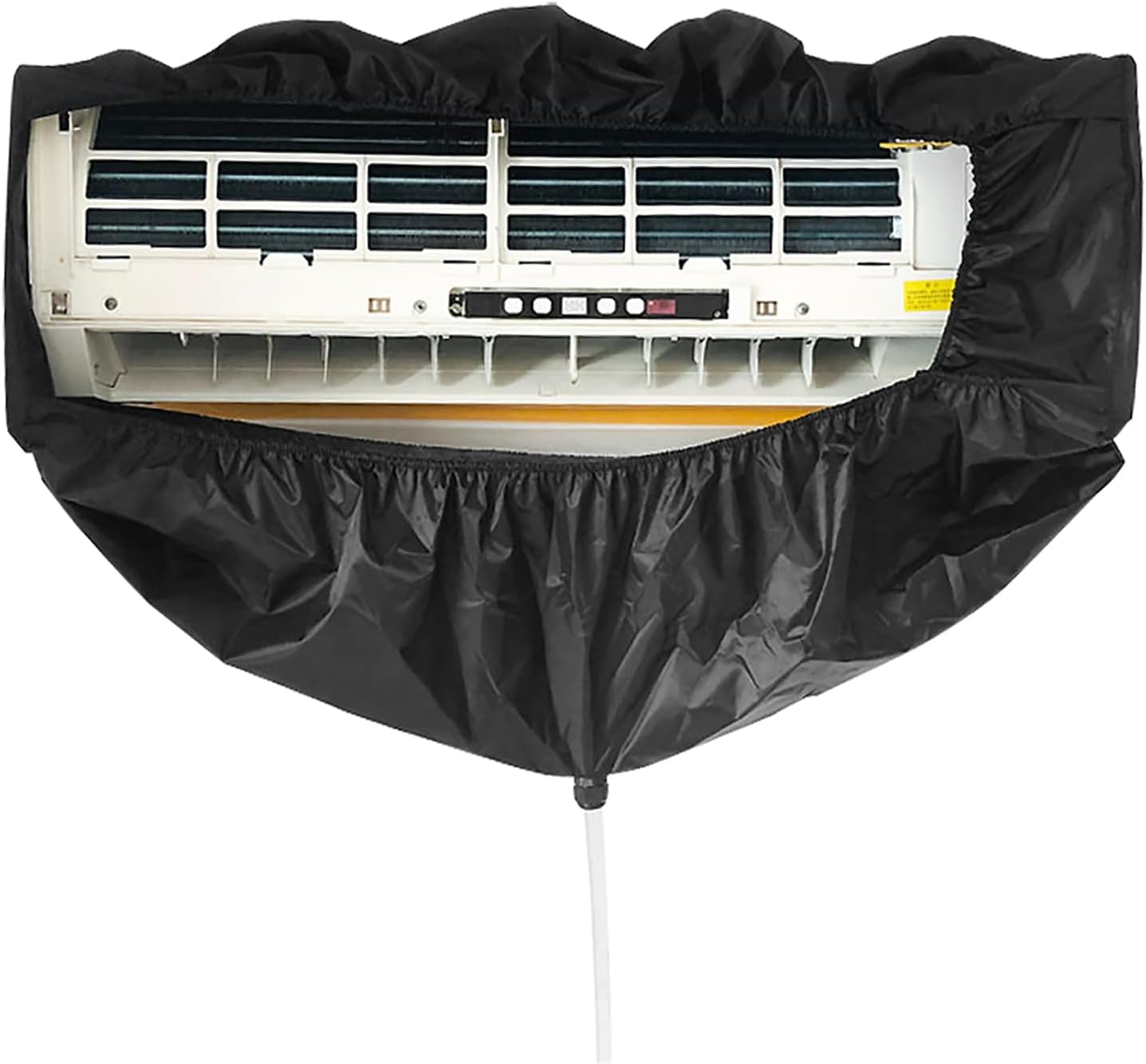  Housse De Protection Pour Le Nettoyage Des Unités Intérieures Des Climatiseurs, Hotte De Lavage Pour Climatiseur Mural étanche Et Poussière Avec Tuyau D'eau, Kit Nettoyage Climatisation Split