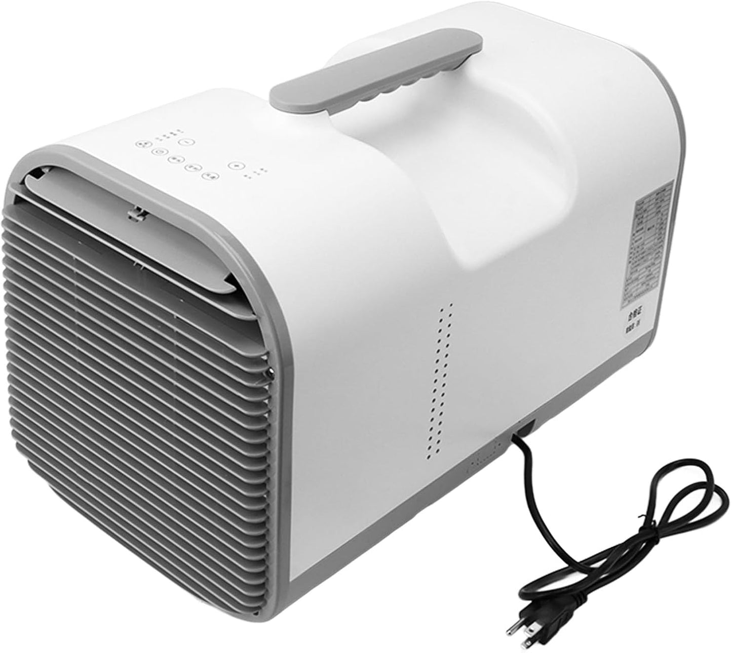  Climatiseur Portable, Alliage D'aluminium ABS Réglable, Télécommande à économie D'énergie, Refroidissement Rapide, Mini Climatiseur Personnel Avec Filet Pour Lit à La Maison