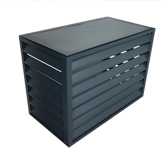 GENERIC Couvercles En Aluminium Pour Climatiseur, Couvercle De Condensateur Central AC, Pompe à Chaleur Et Protection De L'unité AC, Résistant Aux Intempéries, Design Robuste Pour Une Performance Optimale