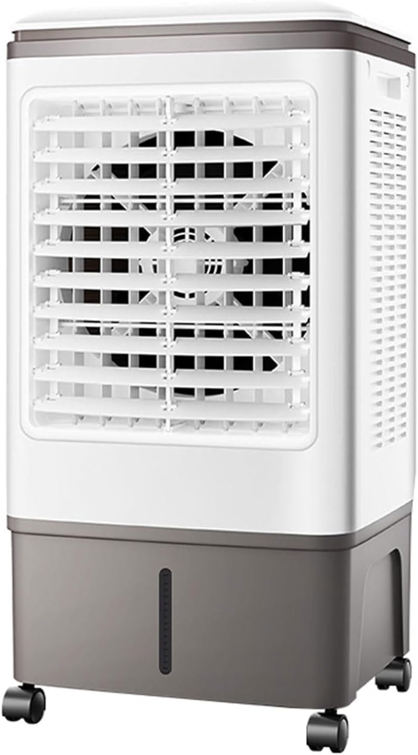 GENERIC Refroidisseur D'air Portable Avec Réservoir De 30L, Ventilateur à Courant Alternatif évaporatif Pour Une Utilisation Intérieure.Doté De 3 Vitesses, Oscillation Grand Angle, Télécommande Et Mobilité Fa