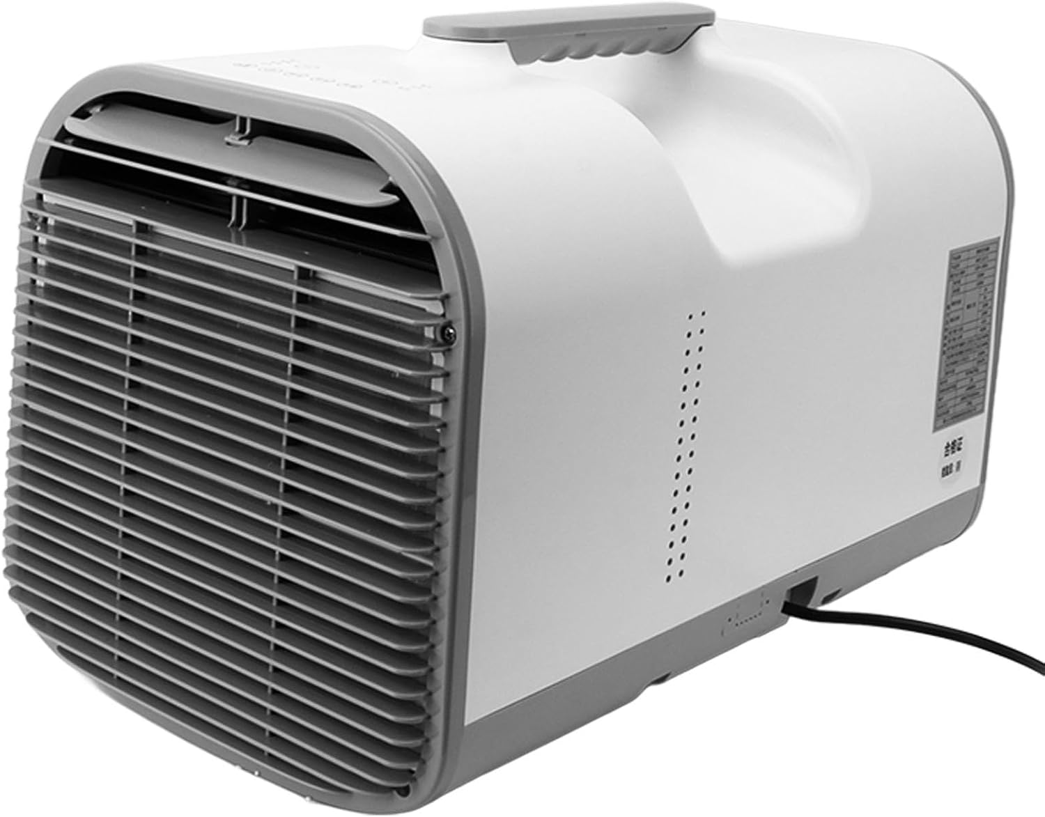  Climatiseur Portable, Alliage D'aluminium ABS Réglable, Télécommande à économie D'énergie, Refroidissement Rapide, Mini Climatiseur Personnel Avec Filet Pour Lit à La Maison
