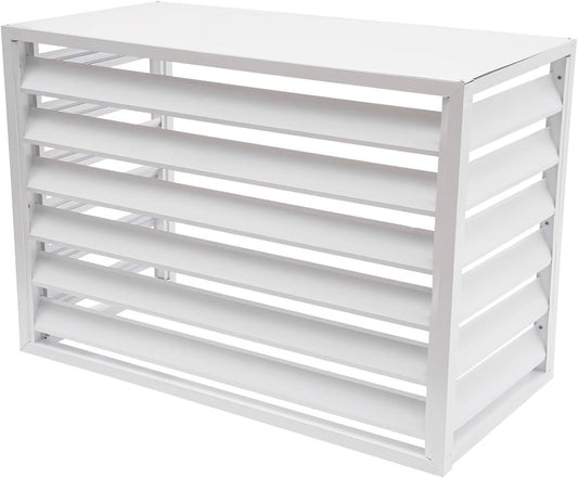  Housse De Climatiseur Extérieur – Housse De Pompe à Chaleur Robuste Pour Unités De Climatisation (L120W70H150) – Protection Résistante Aux Intempéries Pour Pompes à Chaleur Extérieures – Imperméable