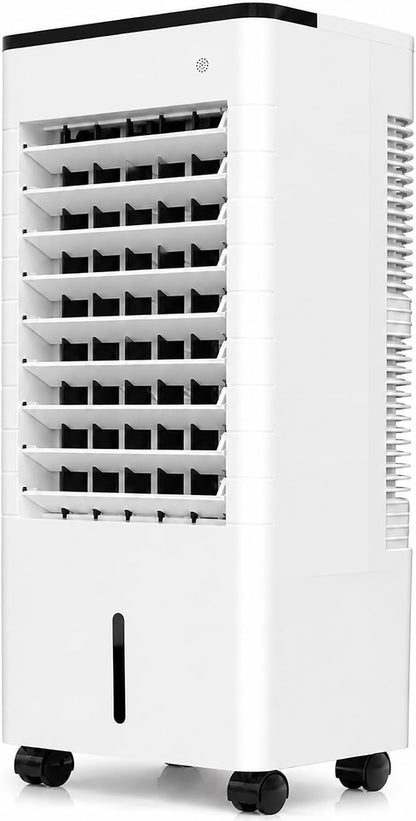  Rafraîchisseur D'Air, Climatiseur évaporatif, Remplissage D'Eau Par Le Haut, Pour Chambre, Salon, Refroidissement Intérieur