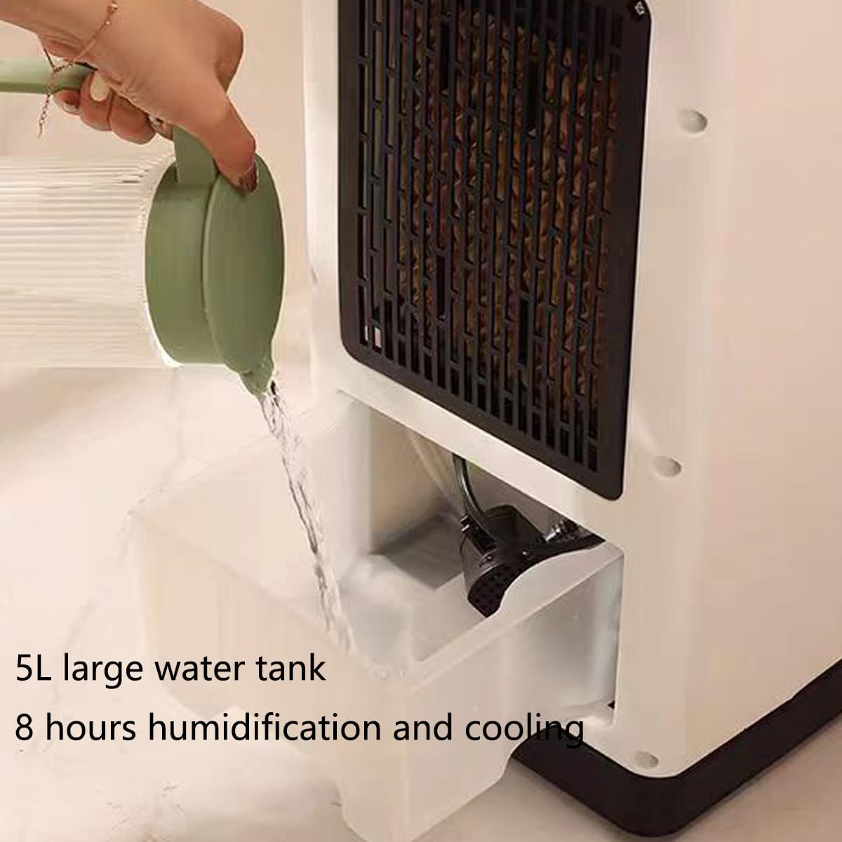  12000 BTU Unité De Climatisation Portable Avec Télécommande - Energy Class A Refroidisseurs évaporatifs Refroidissement Et Chauffage Mobile Chauffage Ventilateur De Refroidissement