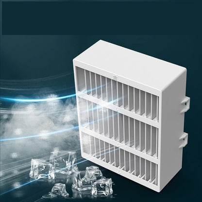 GENERIC Mini Climatiseur Portable, Ventilateur De Refroidissement Double évier, Refroidisseur D'air, Solution De Refroidissement Compacte Et Efficace Pour La Maison Et Le Bureau