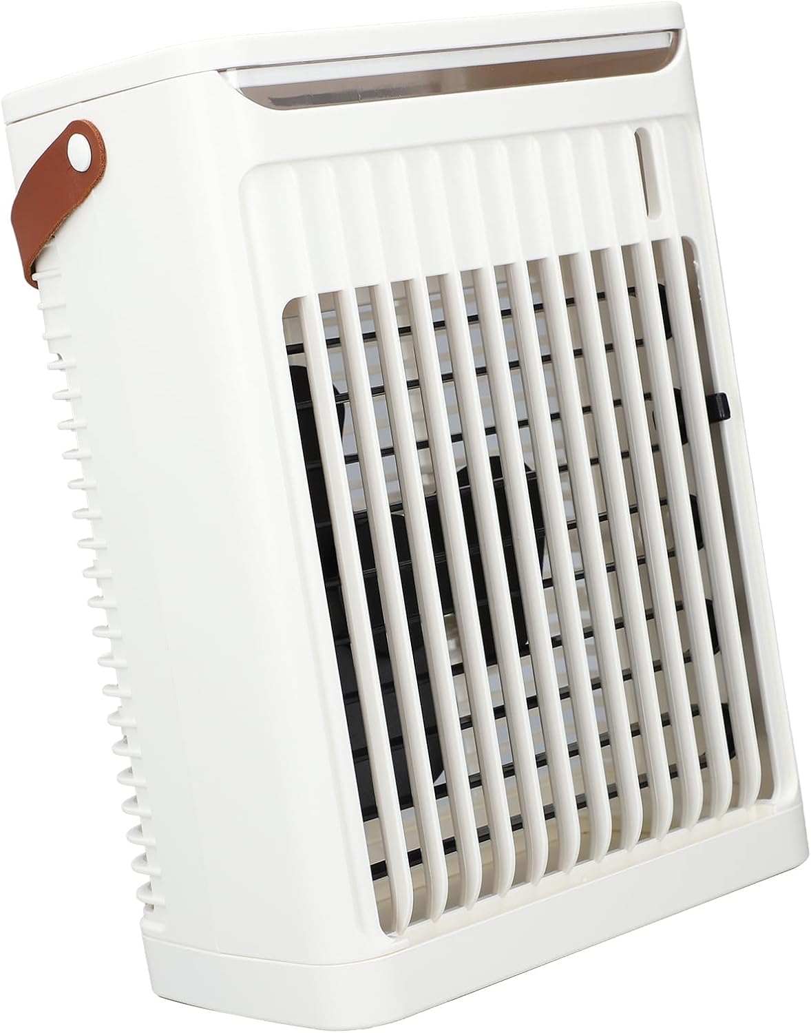  Climatiseur Portable, Humidificateur, Refroidisseur D'air, Refroidissement Efficace, 2 Brumes Froides, Ventilateur à 5 Vitesses, 7 LED, Mini Prise USB, Pour Maison, Bureau,