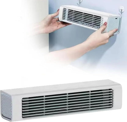 GENERIC Ventilateur De Refroidisseur D'air Portable à 3 Vitesses, Unité De Refroidissement De Bureau Rechargeable Avec 10s Refroidisseur Instantané, Option De Montage Mural Sans Fil Pour La Chambre De Bureau