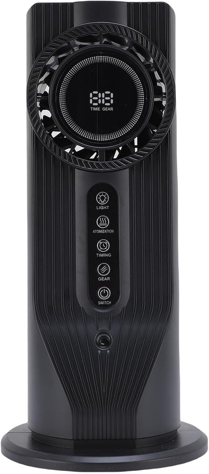  Humidificateur De Refroidisseur D'air, 100 Ml, 6 Vitesses, Alimenté Par USB, Refroidisseur D'air Portable, Ventilateur De Refroidissement De Bureau Avec Minuterie 6 Heures Pour Bureau,