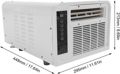  Climatiseurs Portables, Climatiseur à Faible Bruit Unité De Refroidissement Silencieuse Unité De Climatisation Personnelle Avec TéléCommande De Commande Vocale Pour Le Camping RV