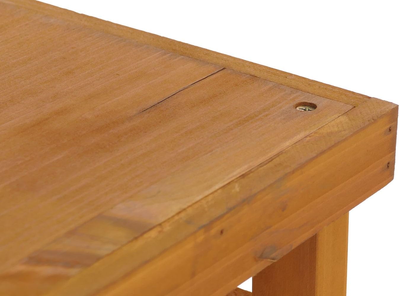  Mendler Habillage Pour Climatiseur/échangeur Thermique HWC-Q15, Cache En Bois Certifié MVG 78 X 84 X 32 Cm - Couleur Naturelle