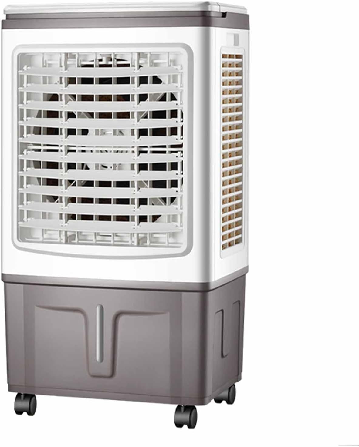 GENERIC Refroidisseur De Climatiseur Portable, Ventilateur à 3 Vitesses, Réservoir D'eau De 40 L, Ventilateur De Refroidissement 3 En 1 Avec Roues, Télécommande Pour Une Utilisation En Intérieur/extérieur