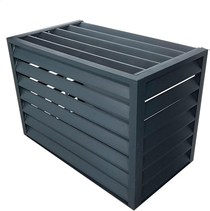  Housse En Aluminium Résistant Aux Intempéries Pour Climatiseur – Unité Extérieure Ion Avec Design élégant De Clôture Pour Une Utilisation En Intérieur Et En Extérieur