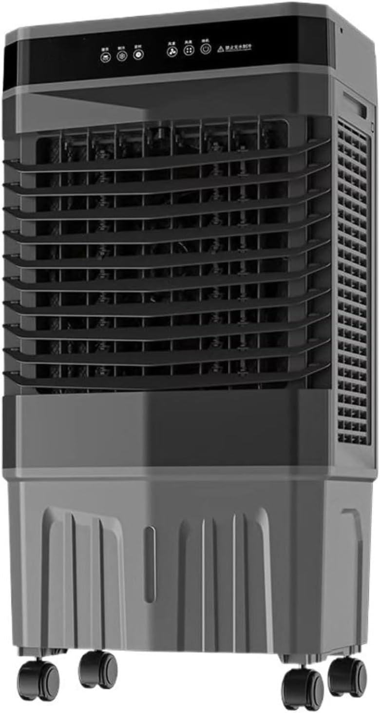 GENERIC Portable Refroidisseur D'air évitif 12H Timer Télécommande, 3 Vitesses Ventilateur De Refroidissement Avec Réservoir D'eau Lar Pour L'utilisation De Bureau à Domicile GA
