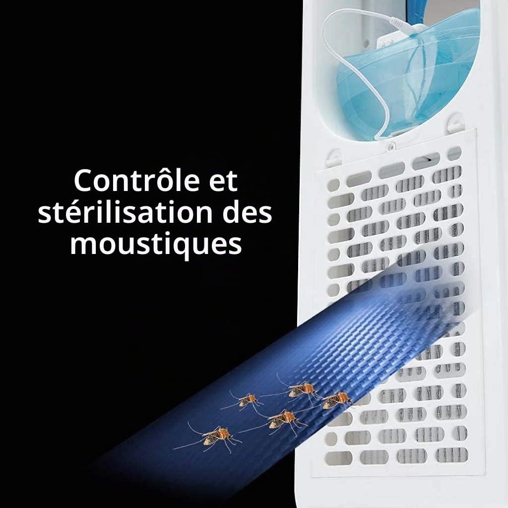 GENERIC Refroidisseur D'air | Climatiseur Mobile Multifonction Avec Refroidissement Par Eau Et Télécommande | Ventilateur électrique Silencieux Pour La Maison Et Le Bureau