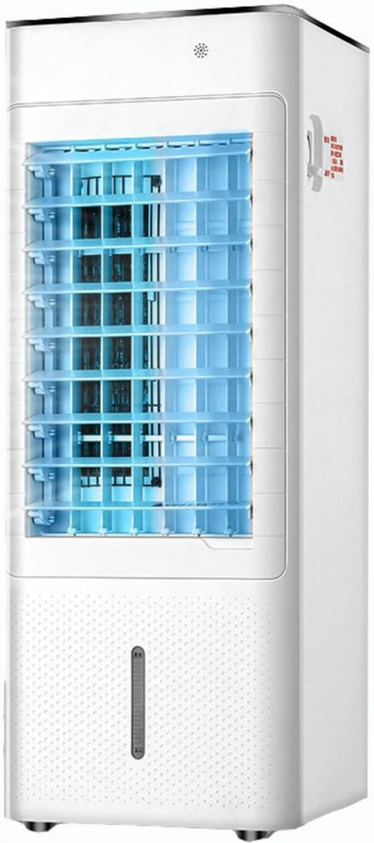 GENERIC Ventilateur De Refroidissement Portable Pour Climatiseur - Chauffage Mobile 4 En 1, Refroidisseur, Humidificateur Avec Télécommande, Minuterie 12 H, 3 Vitesses, Oscillant à 120° Pour La Maison Et Le