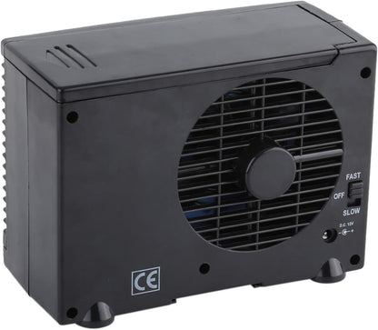  Mini Refroidisseur D'air Portable 12 V Pour Voiture, Camion, Maison, Ventilateur De Refroidissement Par évaporation Avec Vitesses Réglables, Installation Facile Pour Une
