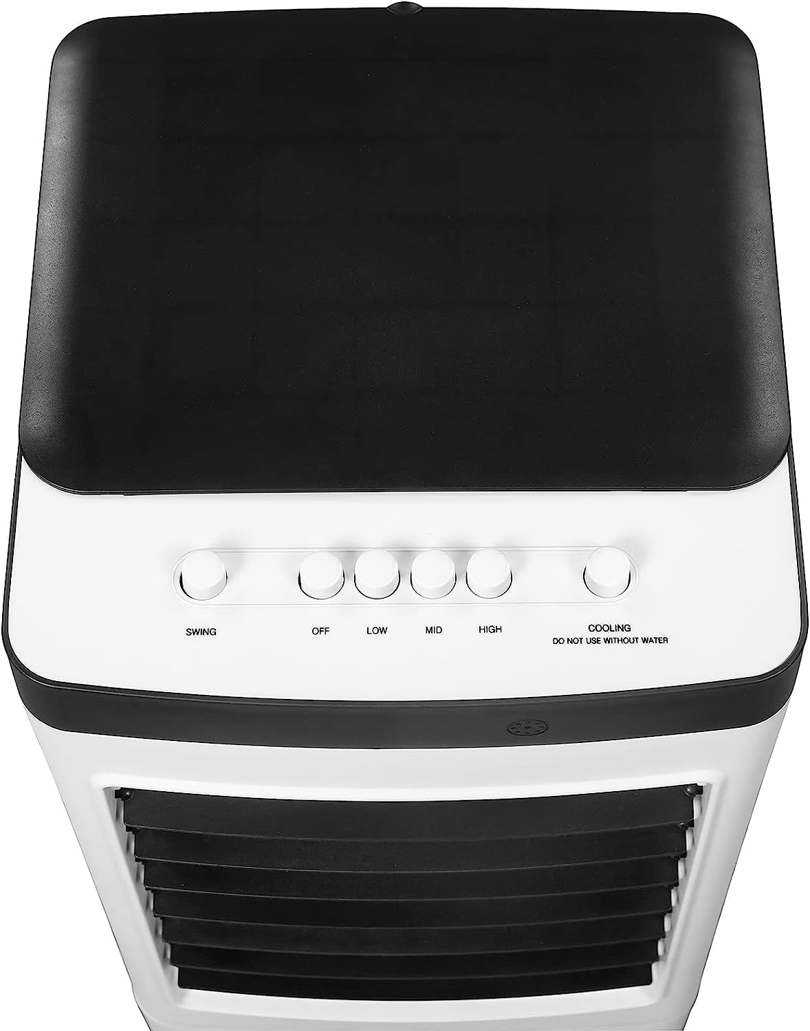 GENERIC Refroidisseur D'air Portable Sans Tuyau, Refroidisseur Sans Vent Sans Vent 10L Avec 3 Vitesses Et Fonction De Swing, Unité De Climatisation De Salle Silencieuse De Murmure Pour La Chambre De Bureau à