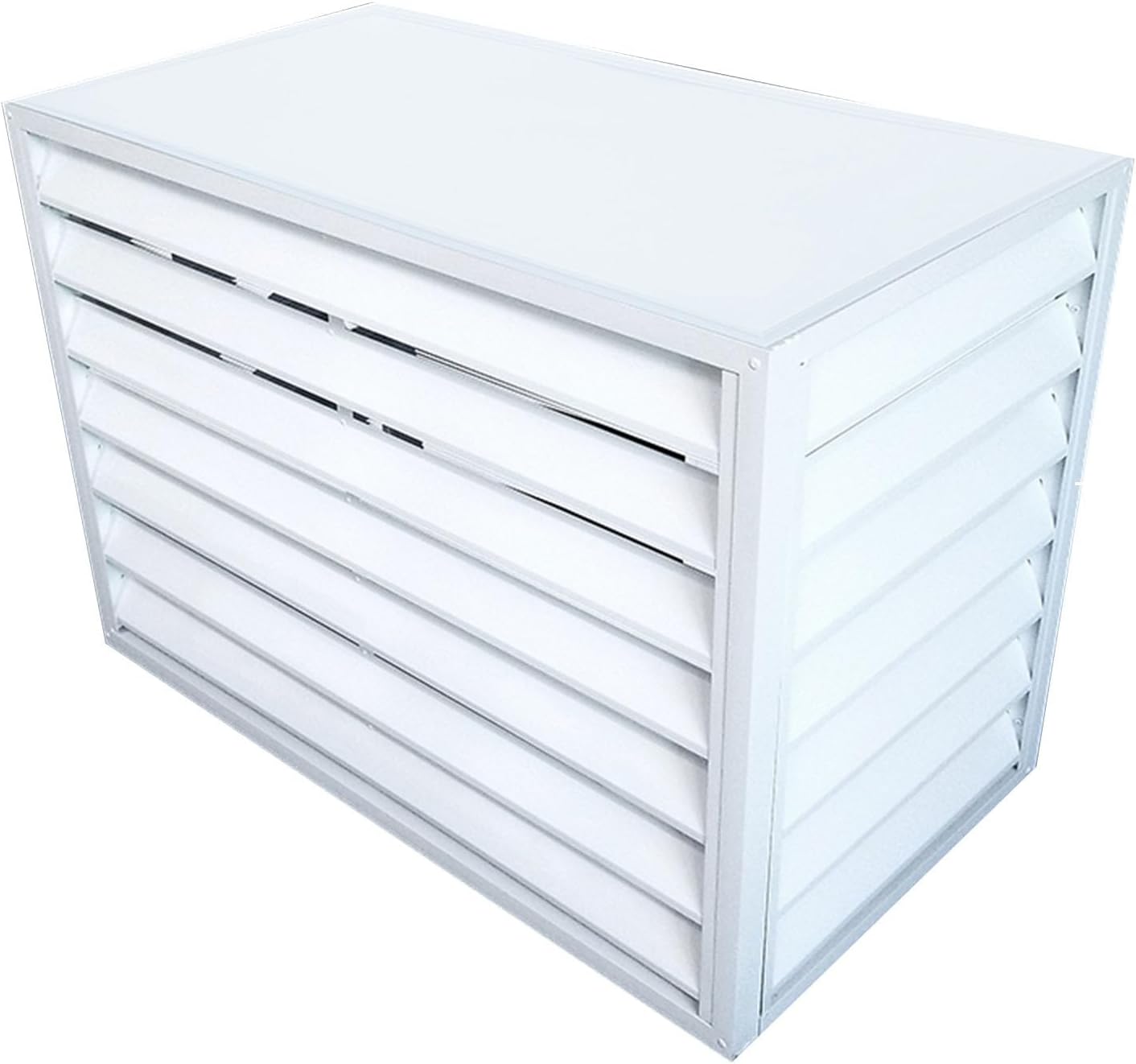  Housse De Protection Pour Climatiseur Extérieur - Étanche - Solution De Dissimulation De Clôture Compatible Avec La Plupart Des Climatiseurs Standard