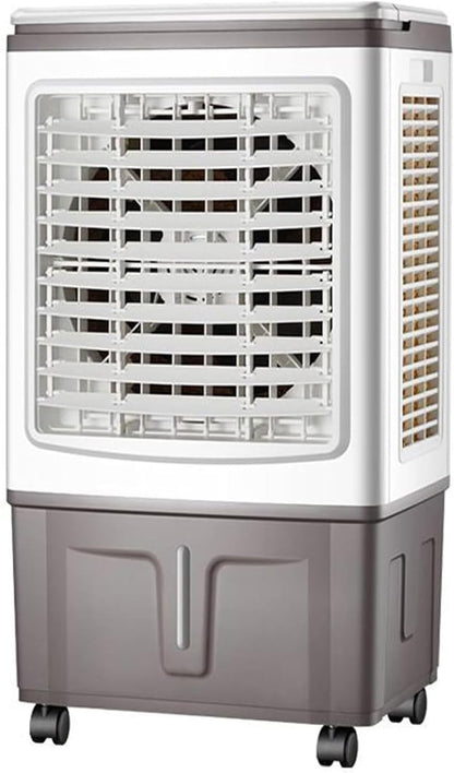 GENERIC Refroidisseur D'air Portable Avec Réservoir De 30L, Ventilateur à Courant Alternatif évaporatif Pour Une Utilisation Intérieure.Doté De 3 Vitesses, Oscillation Grand Angle, Télécommande Et Mobilité Fa