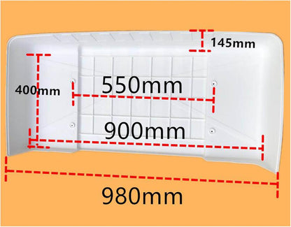 GENERIC Couvercle Pour Unité Compresseur à Condensateur Mini Pompe à Chaleur Divisée Extérieure - Protection Climatiseur Fenêtre étanche Unité Climatisation