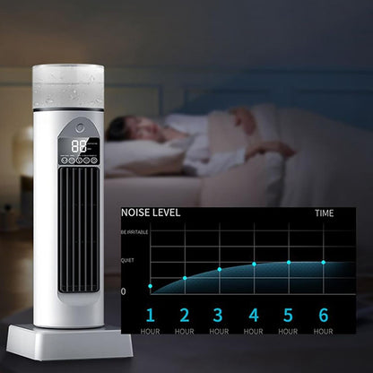  Humidificateur Évaporatif À Vitesses Réglables, Vitesses Réglables Portable, Fonctionnement Intelligent À Distance, Pour Maison Chambre Séjour Garage Camping