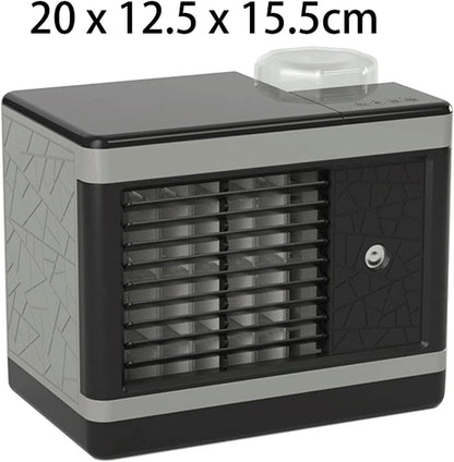  DieffematicKTY Climatiseur Mobile Portable Air Conditioner Mini Air Cooler Multi-Function Humidifier Purifier For Home Cooling Small Air Conditioner (Color : Green Black)