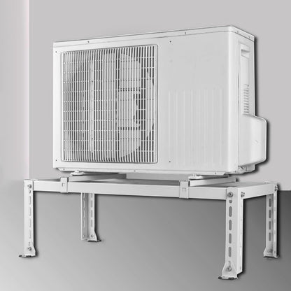  NALsa – Mini Support De Sol Robuste En Acier Galvanisé Pour Climatiseurs Fendus Sans Conduit Et CVC, Base Universelle De Pompe à Chaleur, Anti-rouille, Absorption Des Chocs Et Stabilité