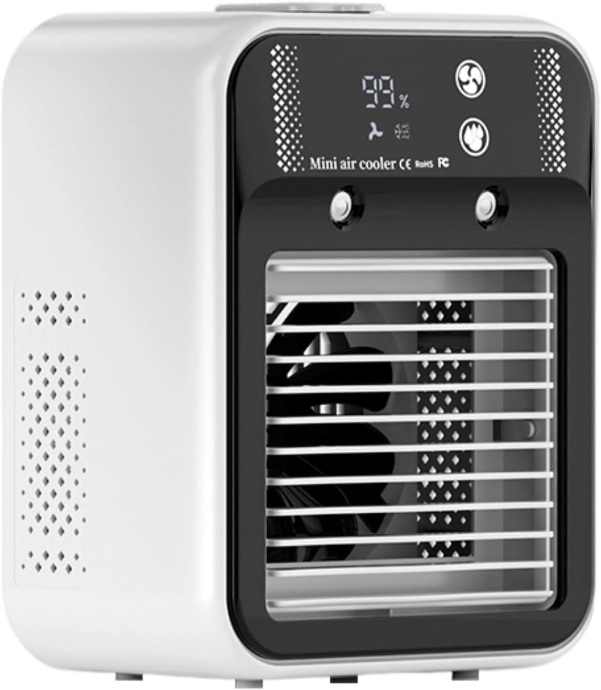  MagiDeal Climatiseur Portable Pour Chambre à Coucher, Refroidisseur D'air Pour Pièce, Silencieux, Ventilateur De Refroidissement De Bureau