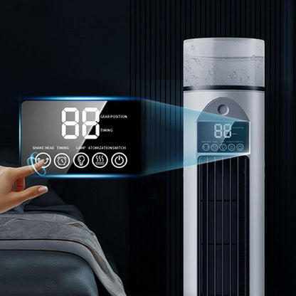  Ventilateur AC Portable – Climatiseur D'air Frais, Refroidisseur Silencieux Sans Pales Avec 6 Vitesses, Télécommande, Réservoir D'eau, Humidificateur Avec Minuterie De 6 Heures Pour Chambre à
