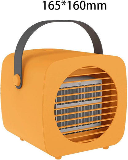 GENERIC Mini Climatiseur Portable, Ventilateur De Refroidissement Double évier, Refroidisseur D'air, Solution De Refroidissement Compacte Et Efficace Pour La Maison Et Le Bureau