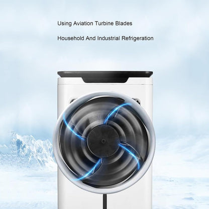 GENERIC Refroidisseur évaporatif Portable, Refroidisseur De Marais Sans Tuyau, Ventilateur De Conditionnement Sans Feuilles Avec Humidification Pour La Maison, Le Bureau