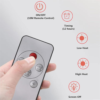  Mini Split Fan Unit Wall Mounted Portable Cooling Heating System Avec Remote Timer Ultra Quiet Effificient Mobile Fan Pour La Maison Bureau Chambre Fenêtre Fan Fonction Energy Saving Compact Design