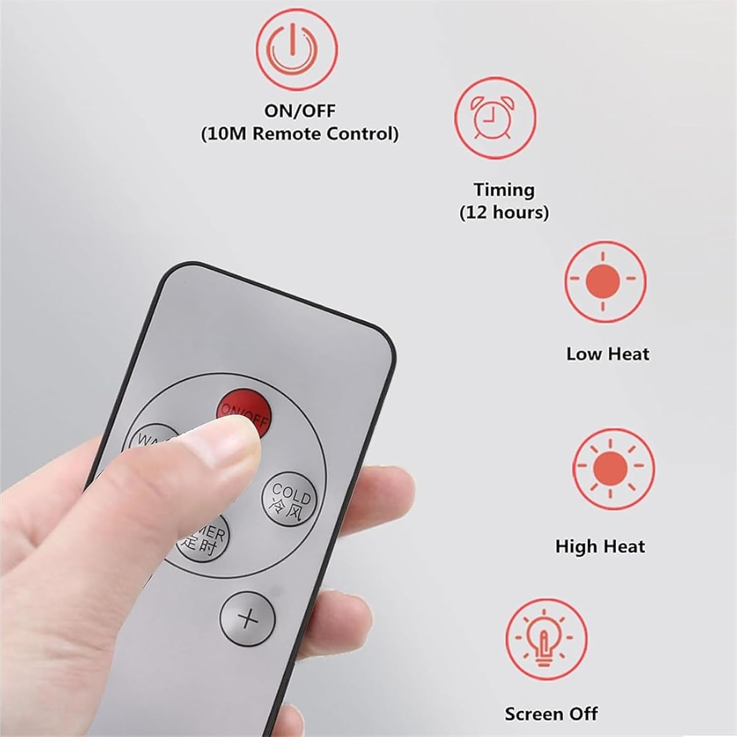  Mini Climatiseur Mural Divisé, Fonction De Refroidissement Et De Chauffage, Ultra-silencieux, Conception Compacte Avec Télécommande, Idéal Pour Le Bureau Et La Maison, Contrôle De Température Efficace