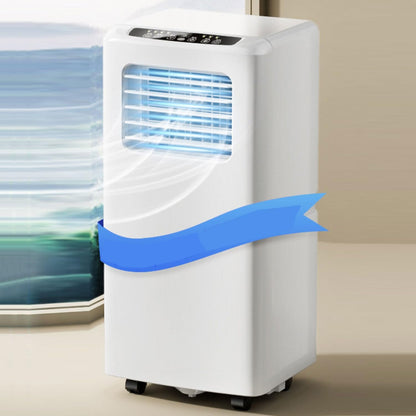  Climatiseur Portable Pour Grande Pièce, Unité Intelligente Avec Télécommande, Refroidissement Rapide, Déshumidificateur, Mode Veille Silencieux, Kit De Fenêtre Inclus, Oscillation à 120 ° Pour La Mais