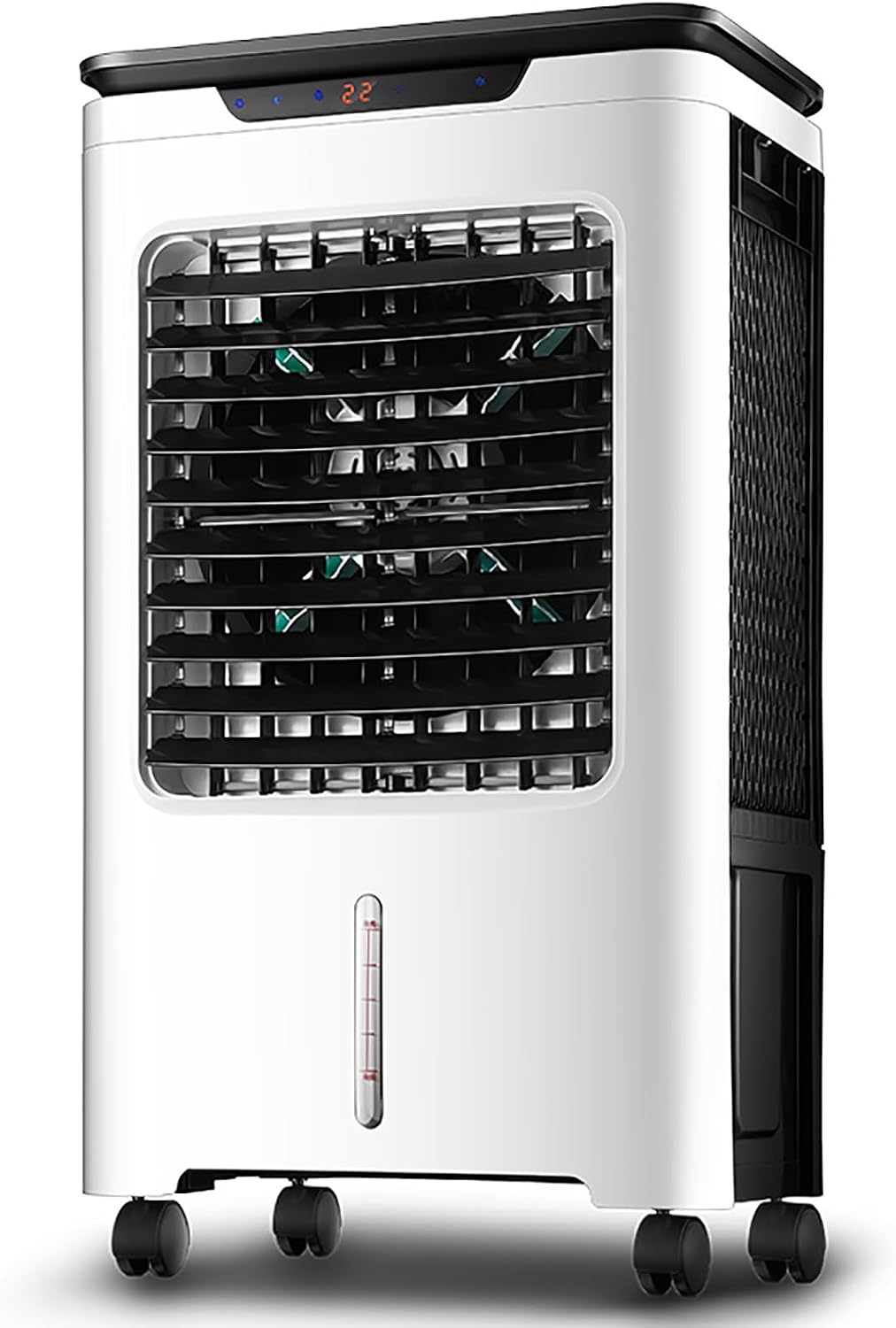 GENERIC Refroidisseur évaporatif Portable, Refroidisseur De Marais Sans Tuyau, Ventilateur De Conditionnement Sans Feuilles Avec Humidification Pour La Maison, Le Bureau
