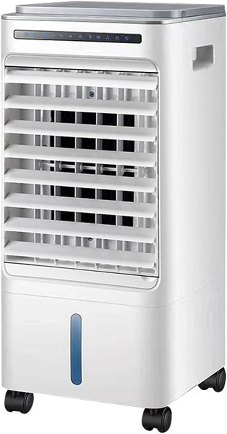 GENERIC Climatiseur Portable, Petit Refroidisseur D'air Avec 3 Vitesses, Oscillation, Humidification Et Purification, Réservoir De 5 L Pour La Maison, Le Bureau, La Chambre à Coucher
