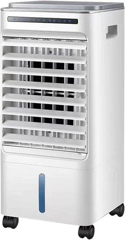 GENERIC Climatiseur Portable, Petit Refroidisseur D'air Avec 3 Vitesses, Oscillation, Humidification Et Purification, Réservoir De 5 L Pour La Maison, Le Bureau, La Chambre à Coucher