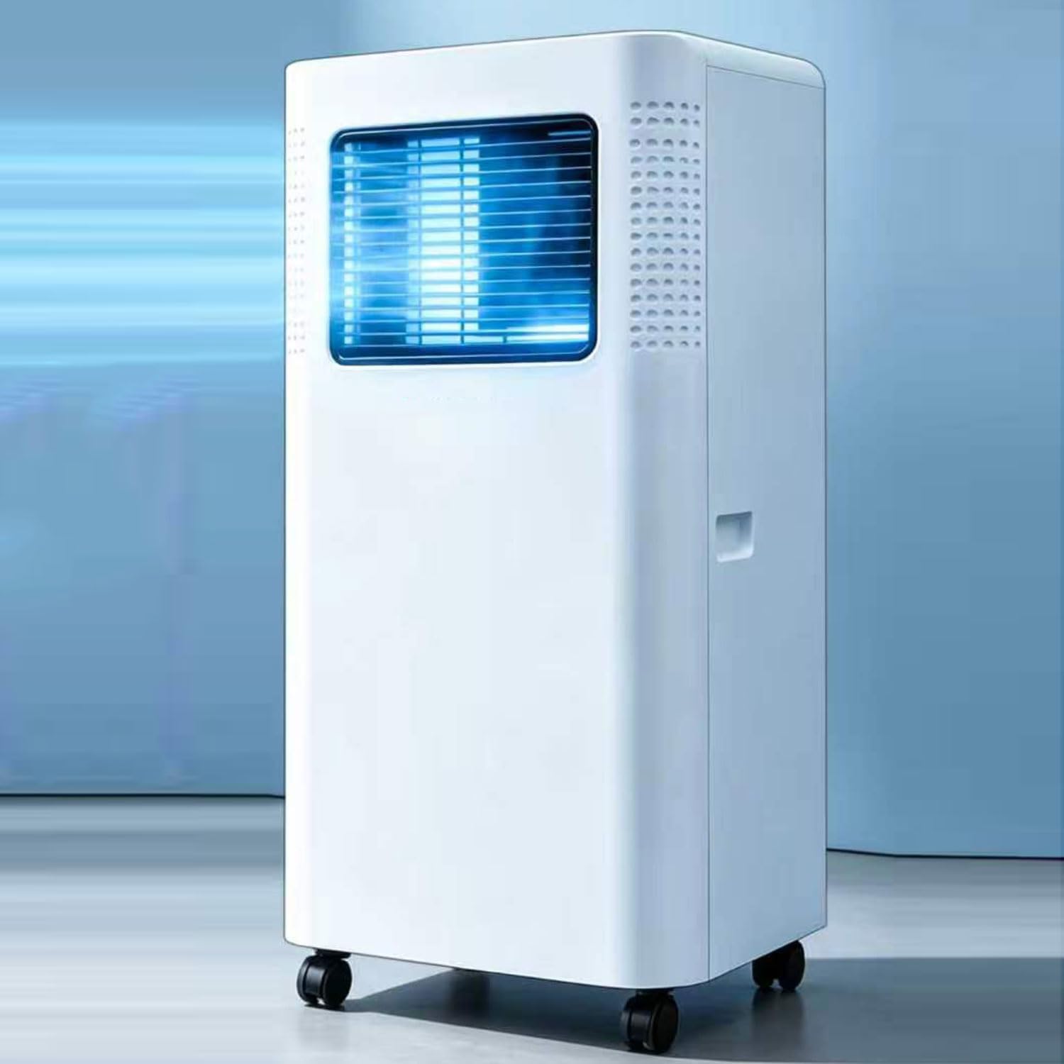  Climatiseur Portable, 12.000 BTU Cools Jusqu'à 300 Sq.Ft., Unité Intelligente AC Silencieuse Avec Déshumidificateur De Ventilateur Cool, Minuterie 24H Et Télécommande, Kit D'installation Pour Chambre