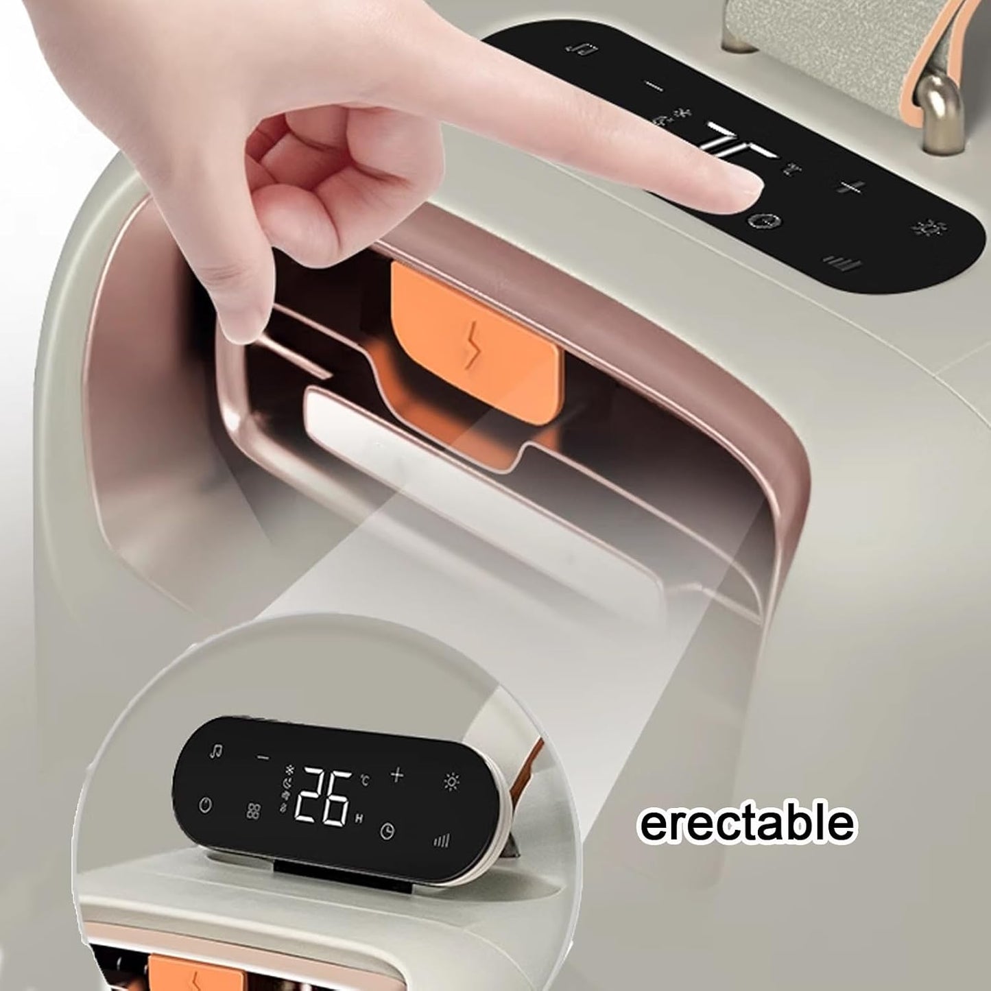 GENERIC Climatiseurs Portables Pour Petites Pièces Avec Télécommande 3 Vitesses Arrêt Temporisé Drainage Gratuit Air Cooler Pour Chambre, Bureau, Camion, Animal De Compagnie, 220V